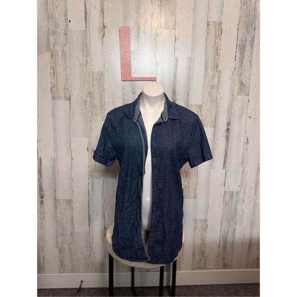 KENNETH COLE slim fit blouse size large - Picture 1 of 6